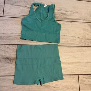 90 Degree By Reflex Teal Textured Set